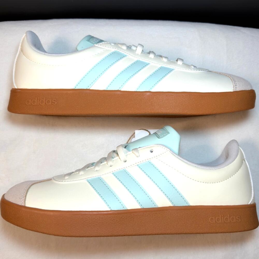 adidas Women’s VL Court Base “Core Halo Mint” – JI1767 | 8.5W - Picture 4 of 15